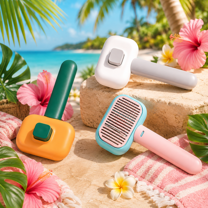 FurFresh Self-Cleaning Brush