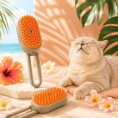 PawMist Grooming Brush