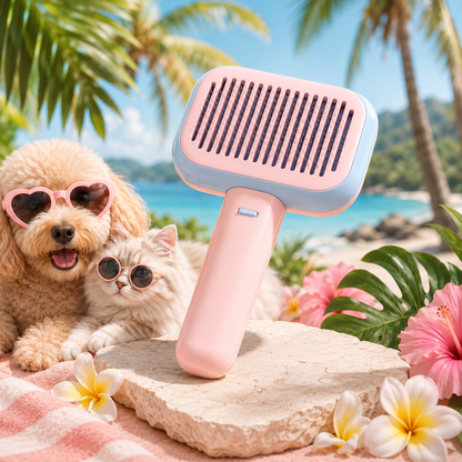 FurFresh Self-Cleaning Brush
